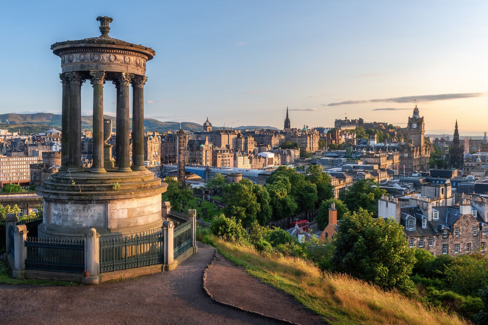 The-Dugald-Stewart-Monument-Edinburgh-Scotland