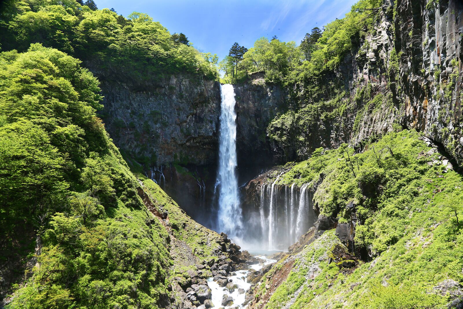 Kegon-Falls-lush-green