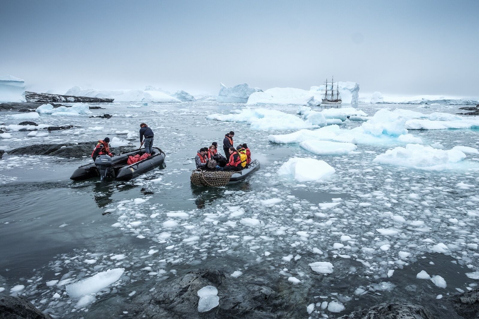 Bark-Europa-Zodiac-landings-Antarctica