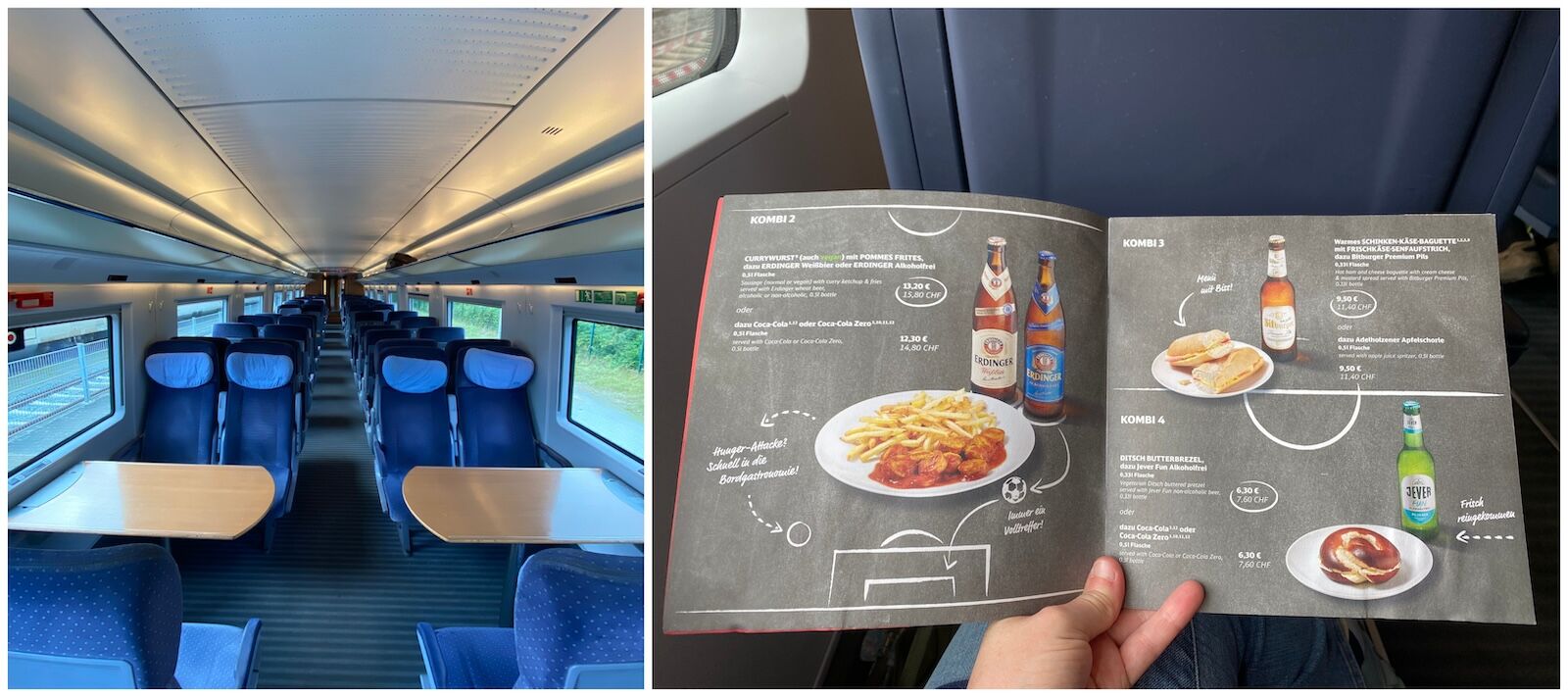 train-across-France-and-Germany-ICE-seats-menu