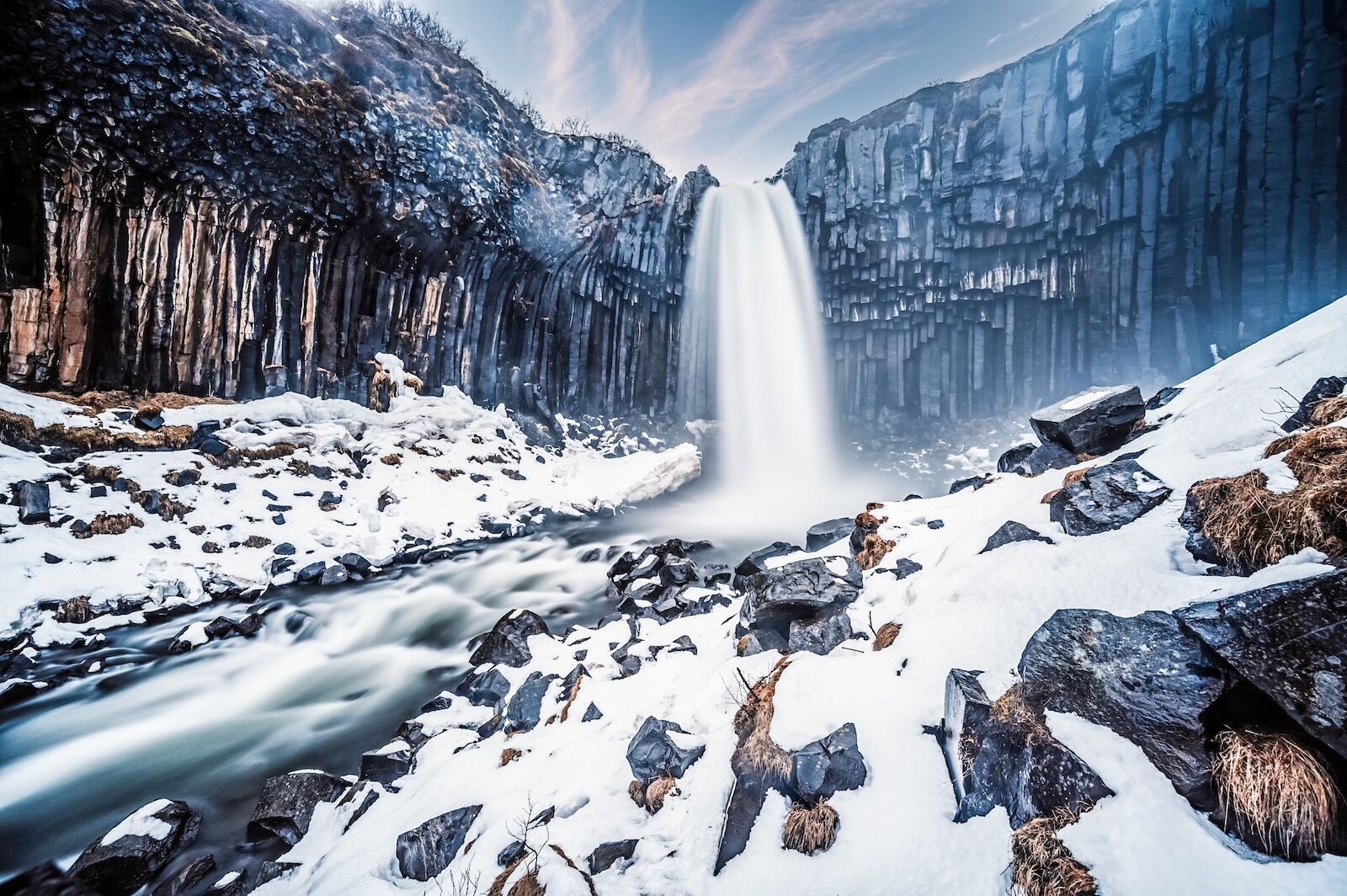 Svartifoss-Iceland-Waterfalls-in-Winter-1