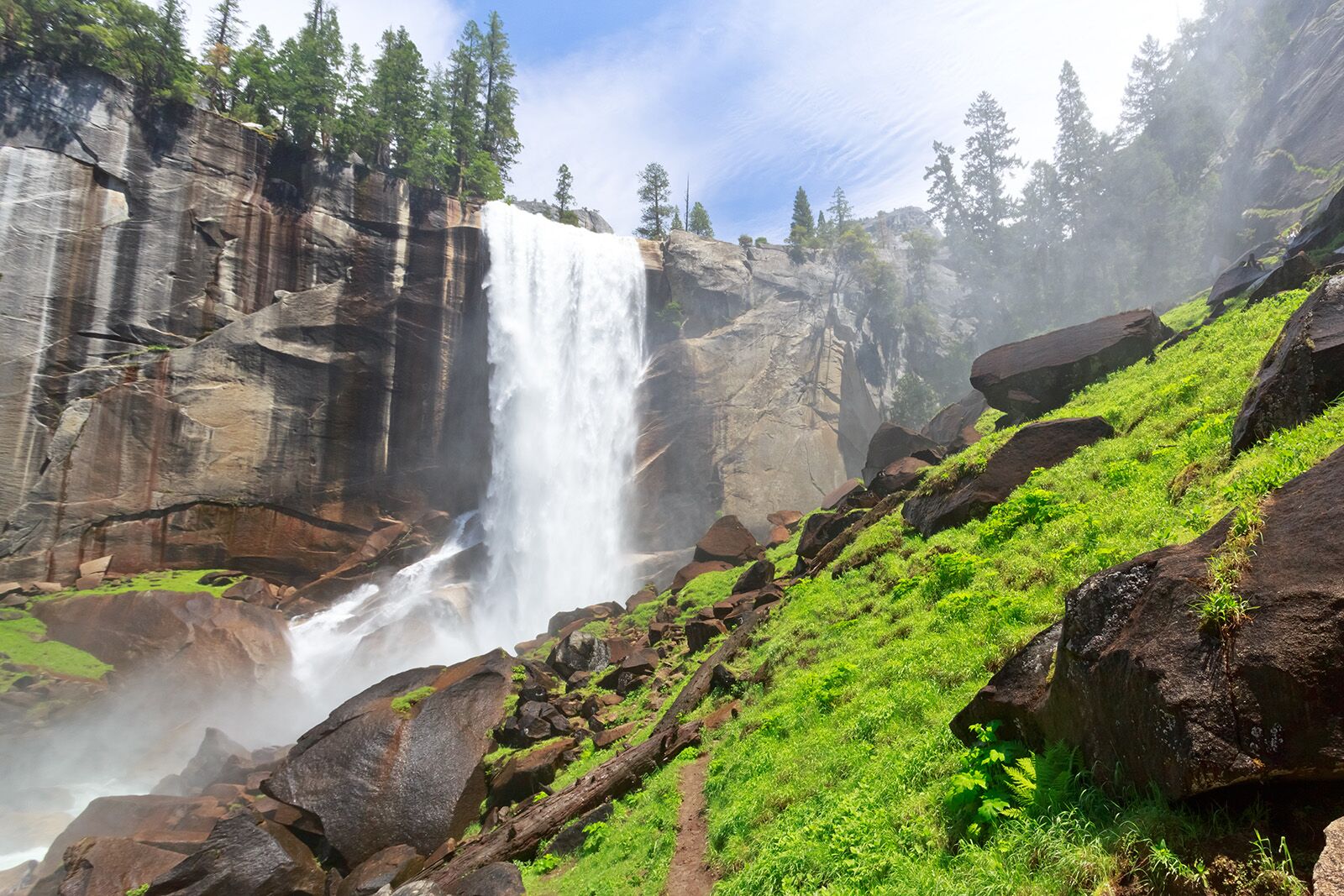 Vernal-Falls-Yosemite-Mist-Trail