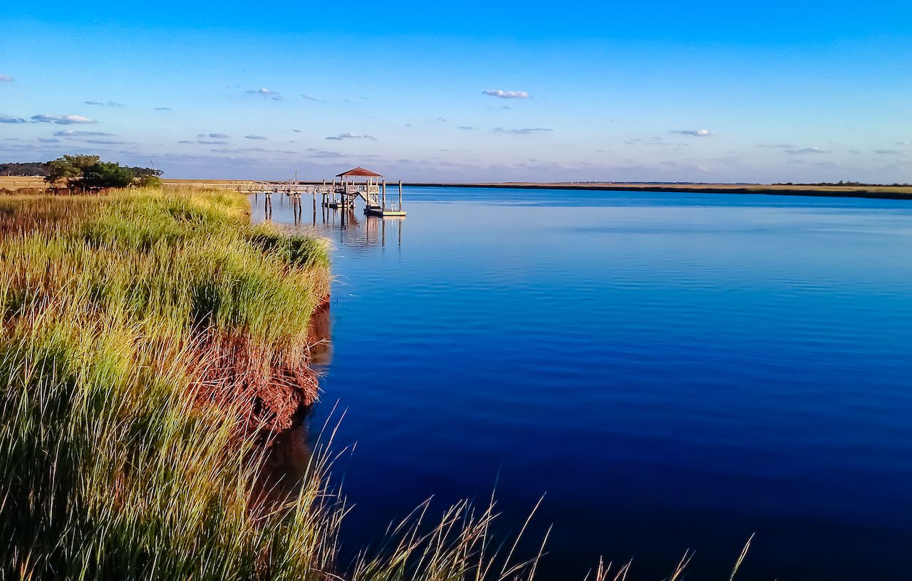 Dock-on-Daufuskie-Island-in-Beaufort-South-Carolina